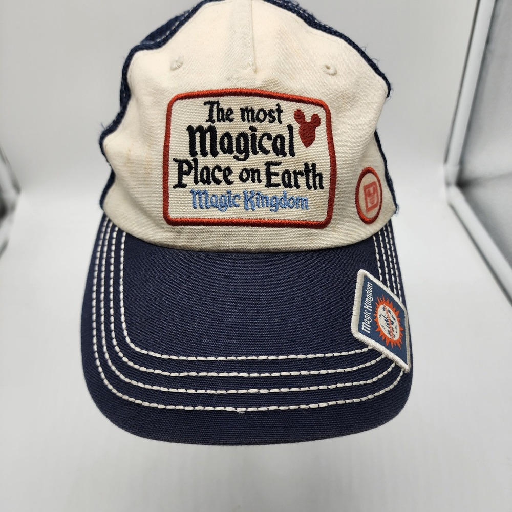 Disney Parks Junk Food Magic Kingdom Most Magical Place Trucker Hat Adult
